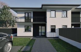 Duplex modern  în Ipotesti – 105 mp utili, teren 2,5 ari