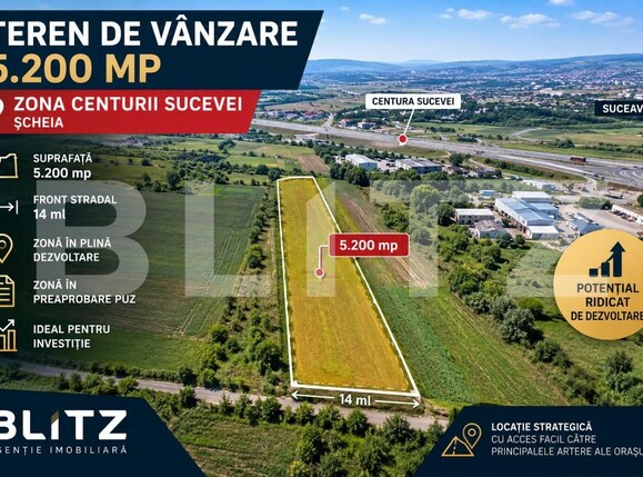 Teren de vânzare Periferie - 209090TV | BLITZ Suceava | Poza1