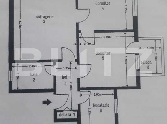 Apartament de vânzare 3 camere Vest - 93722AV | BLITZ Suceava | Poza9