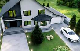 Casă individuală 165 mp utili, 500 mp teren, garaj, în Sfantul Ilie