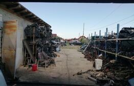 Hala cu acces la drumul national, 160 mp, anexa, zona Salcea