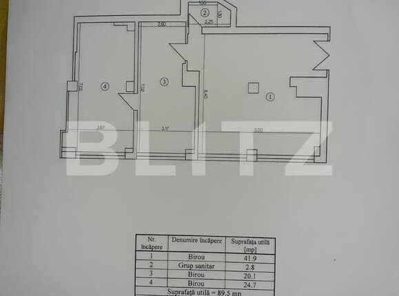 Spațiu comercial de vânzare George Enescu - 96266SVC | BLITZ Suceava | Poza1