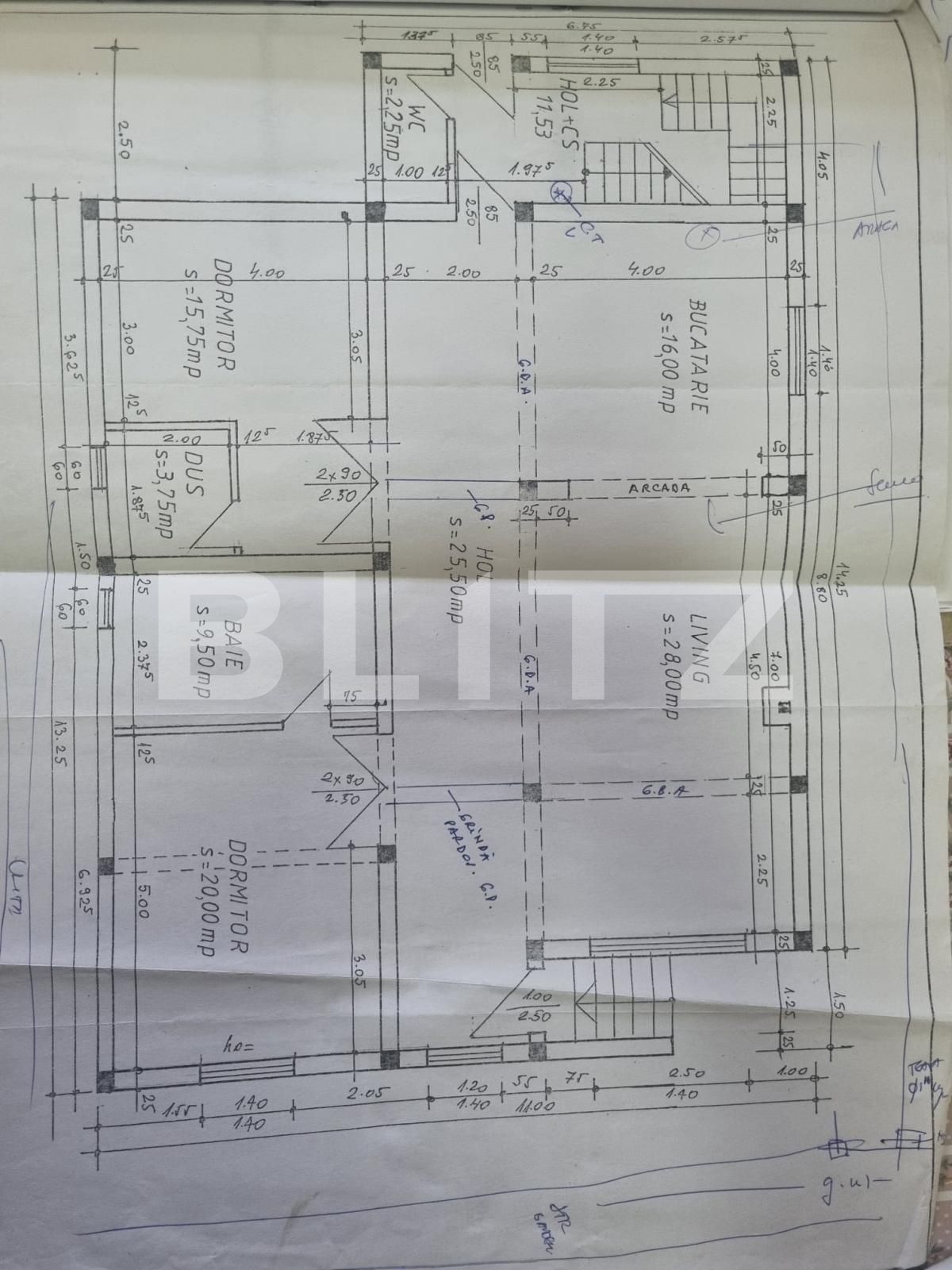 Vila zona montana - localitatea RUNCU 