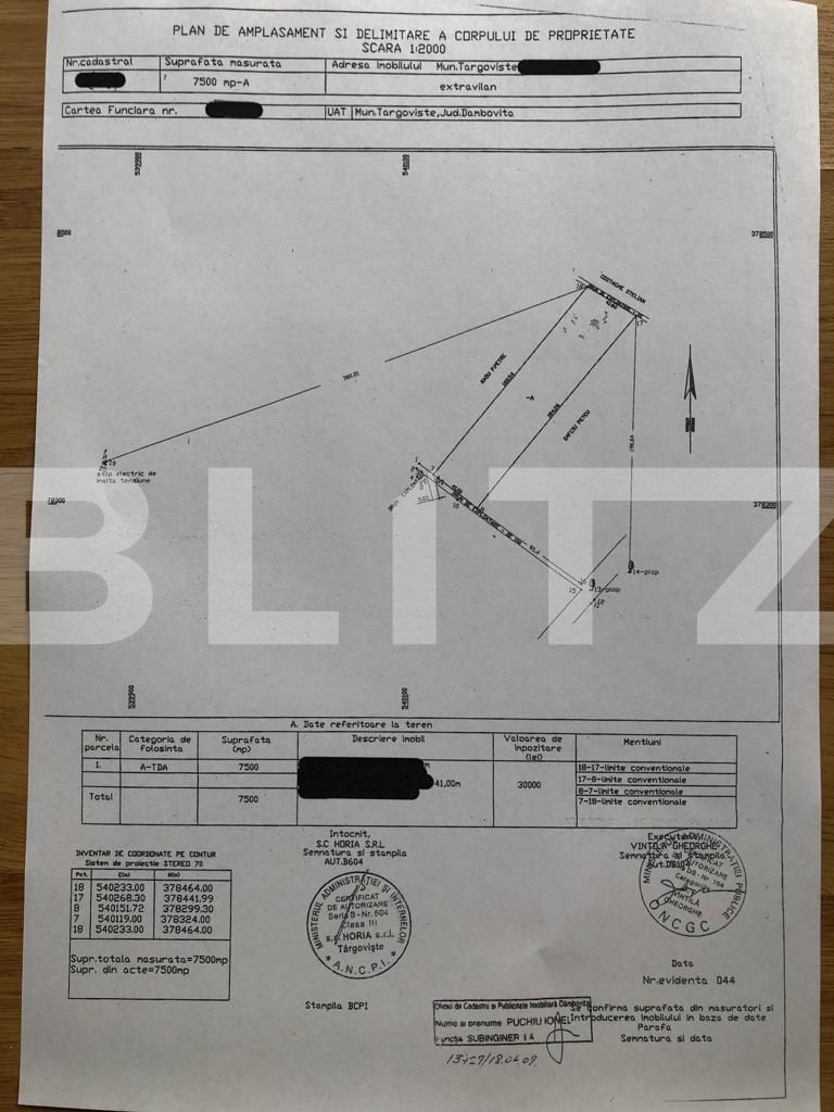 Teren de vânzare Periferie - 118798TV | BLITZ Târgoviște | Poza1