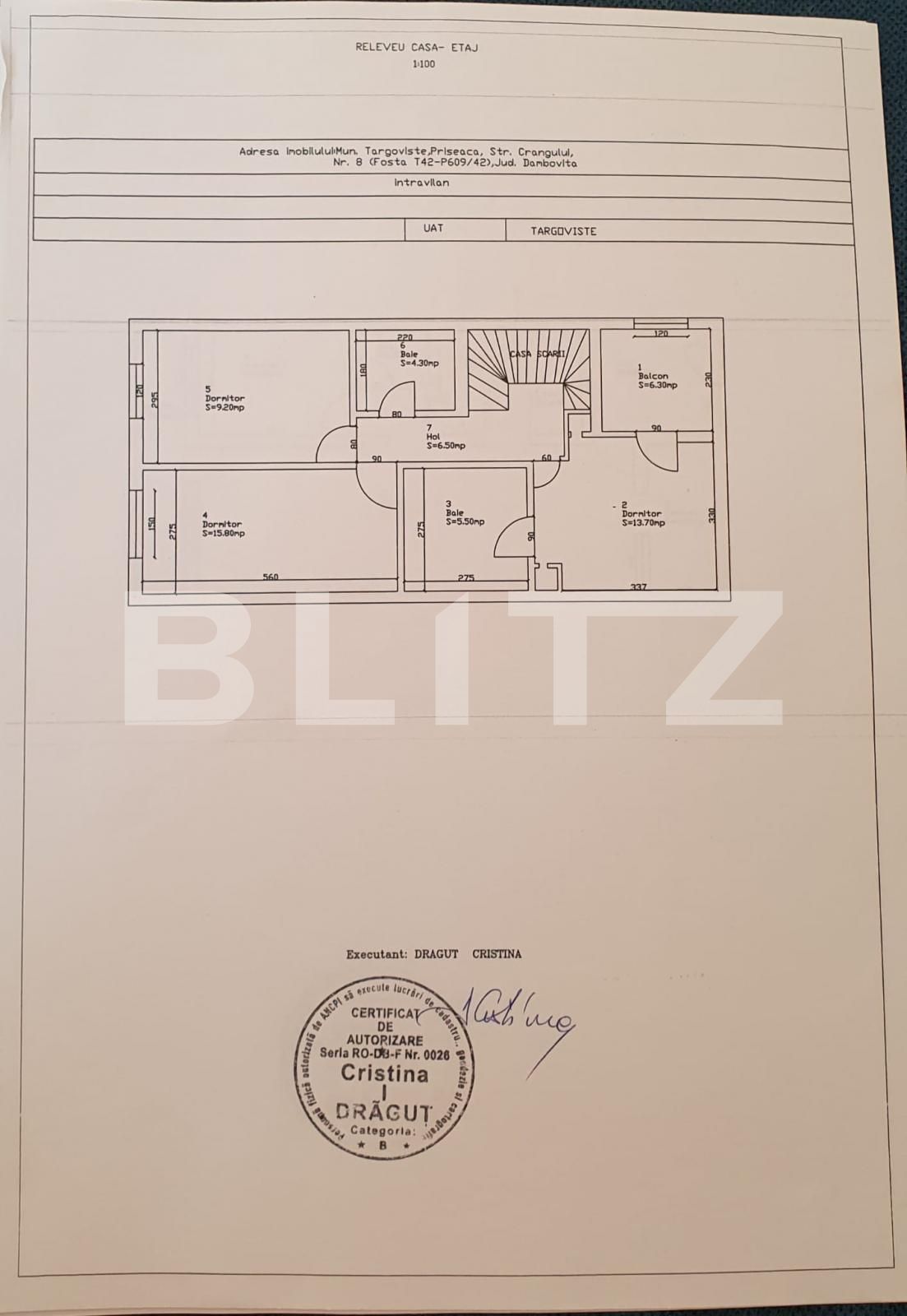 Reducere de pret! Casa tip duplex , cartier rezidential, 4 camere, Priseaca 