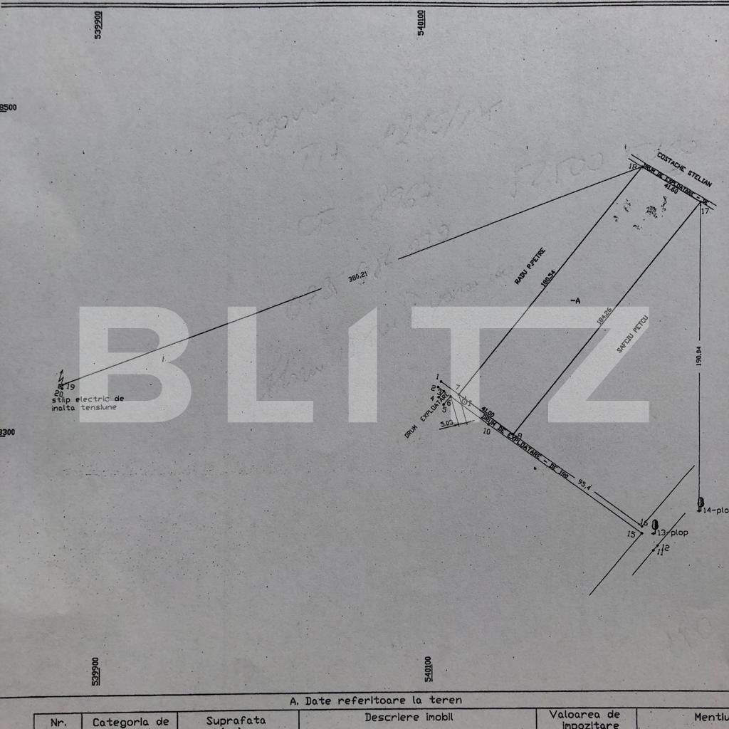 Teren de vânzare Exterior Sud - 120428TV | BLITZ Târgoviște | Poza5