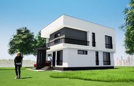 Vila noua 4 camere, teren 600mp, cartier rezidential Targoviste