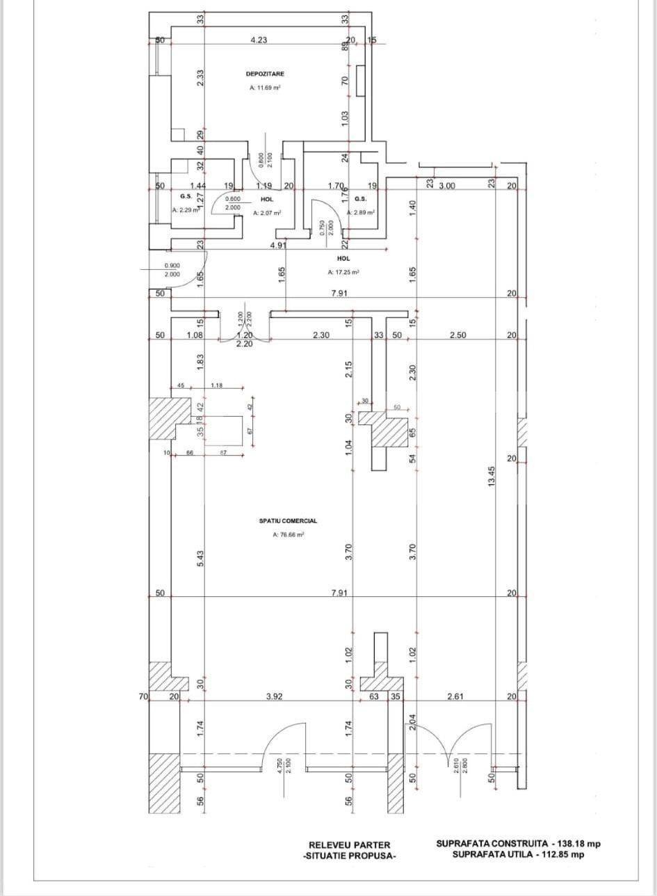Spațiu comercial de închiriat Central - 136137SIC | BLITZ Târgoviște | Poza3