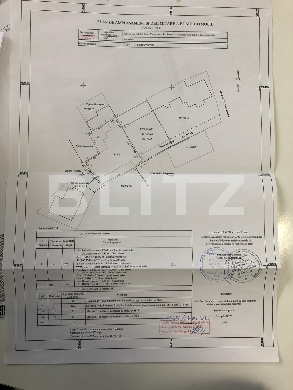 Casa individuala 212 mp,teren 1165 mp si anexe , Ultracentral