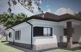 Vilă plan parter 120mp utili/600mp teren, zona Priseaca