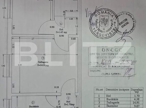 Apartament de vânzare 2 camere Micro 6 - 141406AV | BLITZ Târgoviște | Poza2