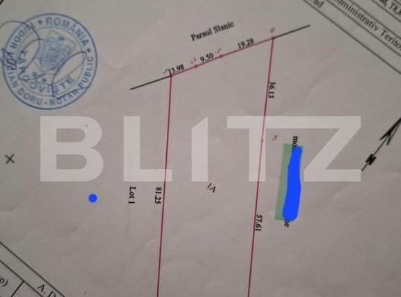 Teren de vânzare Razvad - 142783TV | BLITZ Târgoviște | Poza1