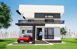 Vila noua 4 camere, teren 600mp, cartier rezidential Targoviste