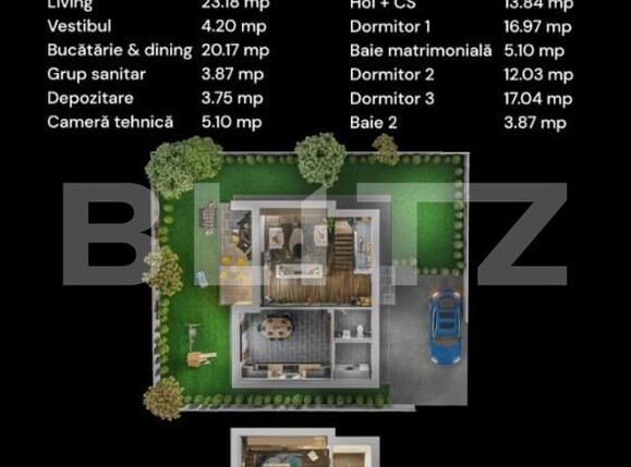 Casa de vânzare 4 camere Exterior Est - 153147CV | BLITZ Târgoviște | Poza2