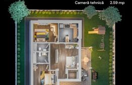 Casa individuala Parter 3 camere, independenta energetic 