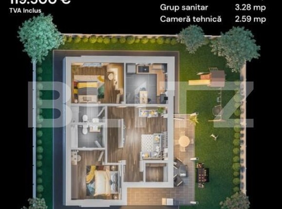 Casa de vânzare 3 camere Exterior Est - 153151CV | BLITZ Târgoviște | Poza3