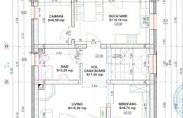 Casa individuala 158mp + 535mp teren ,Priseaca