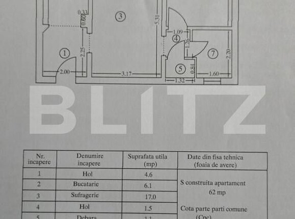 Apartament de vânzare 2 camere Micro 6 - 160510AV | BLITZ Târgoviște | Poza15