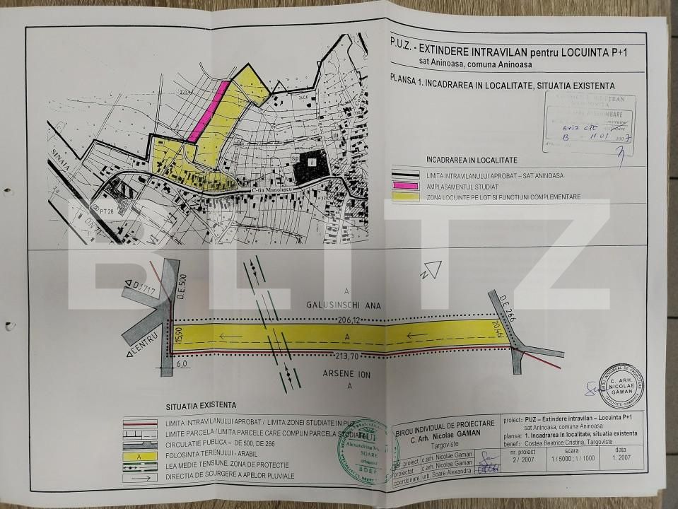 Teren de vânzare Aninoasa - 162555TV | BLITZ Târgoviște | Poza8