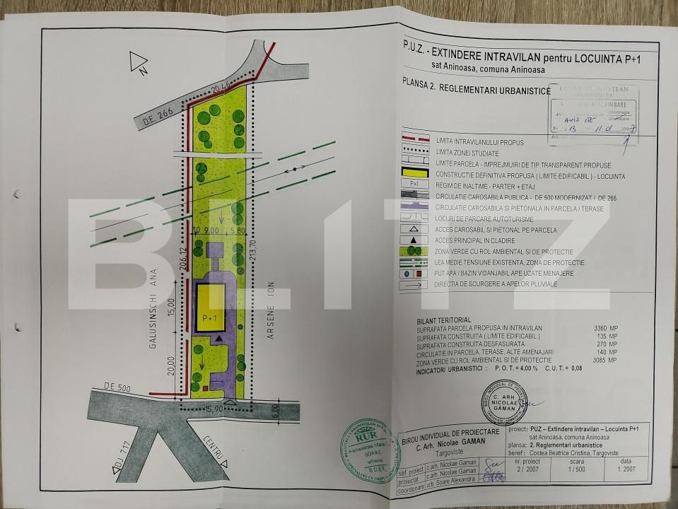 Teren de vânzare Aninoasa - 162555TV | BLITZ Târgoviște | Poza7