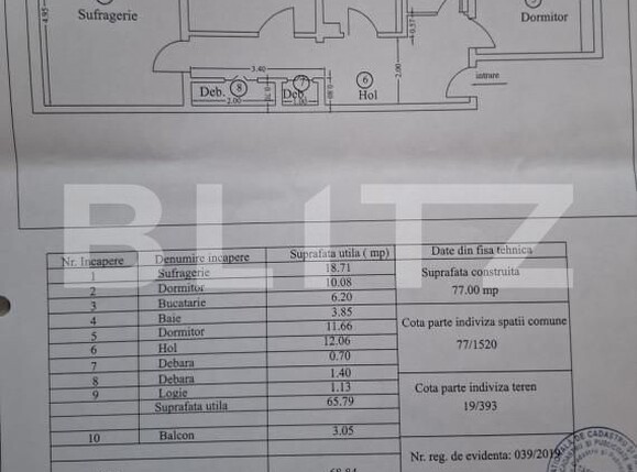 Apartament de vânzare 3 camere Central - 162870AV | BLITZ Târgoviște | Poza13