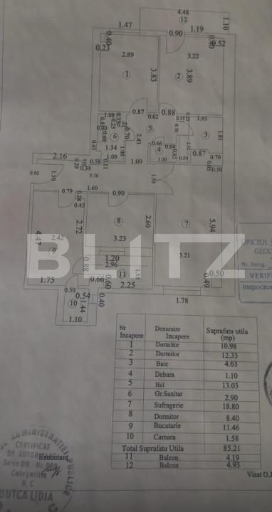 Apartament de vânzare 4 camere Micro 11 - 165672AV | BLITZ Târgoviște | Poza12