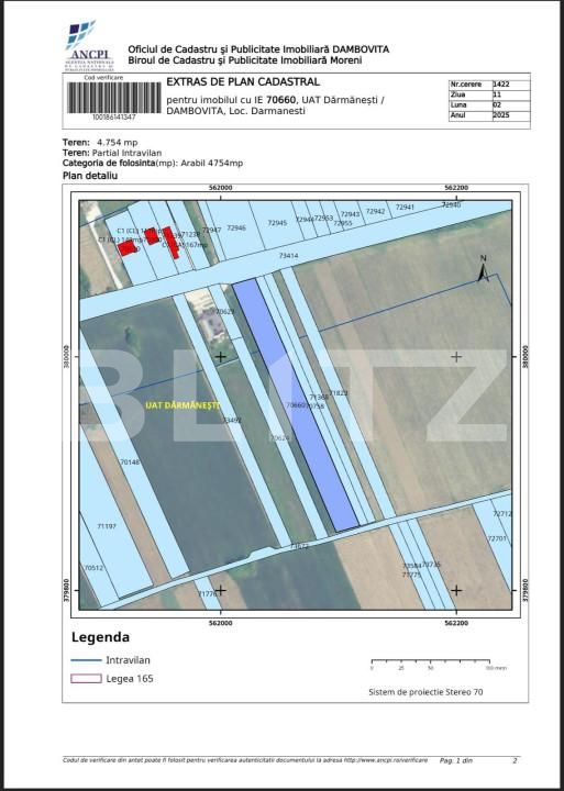 Teren de vânzare Exterior Vest - 166028TV | BLITZ Târgoviște | Poza5