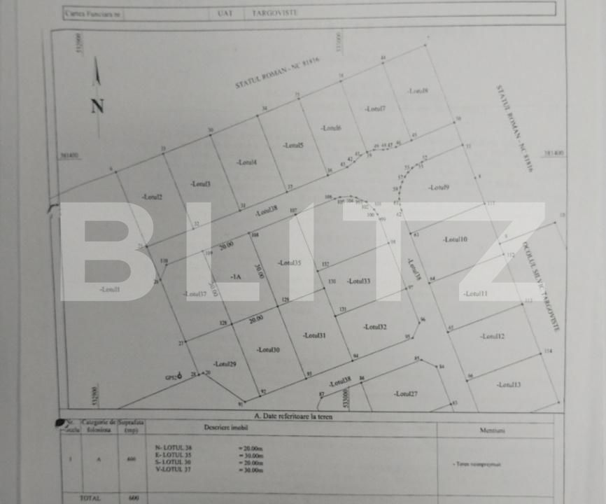 Teren de vânzare Priseaca - 167816TV | BLITZ Târgoviște | Poza2