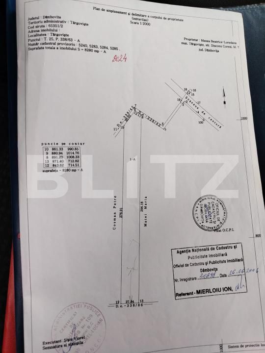 Teren de vânzare Centura - 168726TV | BLITZ Târgoviște | Poza4