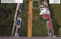 Teren intravilan, de vanzare, 730 mp, zona Viforata