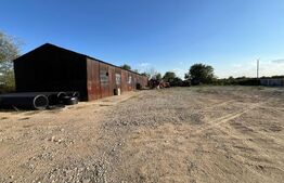 Spațiu industrial + spații de cazare/birouri de închiriat – 8000 mp teren 2 hale