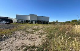 Hale industriale de închiriat – 2.300 mp teren, 2 hale  curte și deschidere 50 m