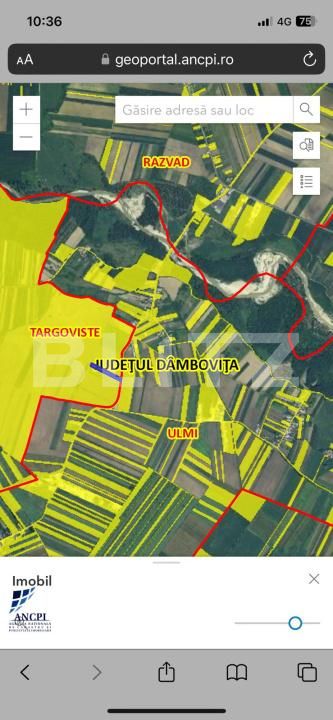 Teren de vânzare Exterior Sud - 180891TV | BLITZ Târgoviște | Poza2