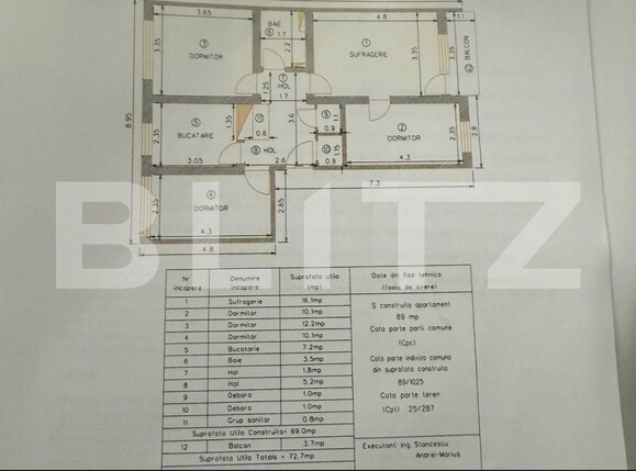 Apartament de vânzare 4 camere Aleea Trandafirilor - 184387AV | BLITZ Târgoviște | Poza1