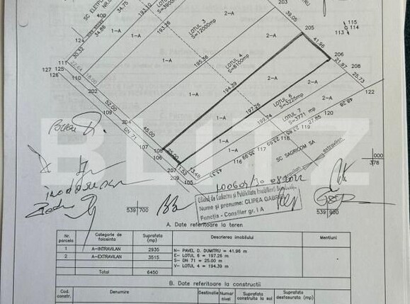 Teren de vânzare Suseni - 185337TV | BLITZ Târgoviște | Poza1