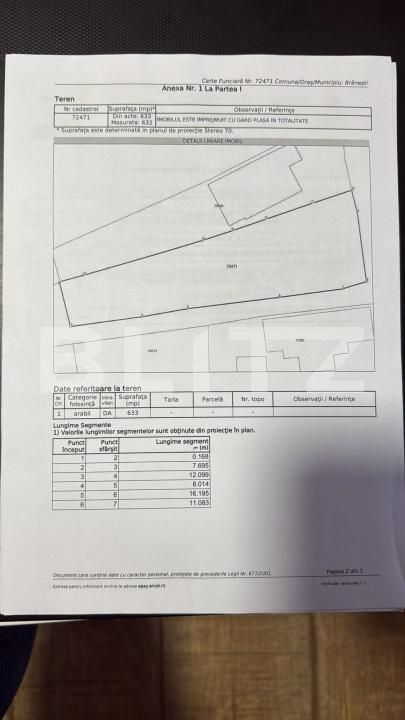 Teren de vânzare Pucioasa - 186844TV | BLITZ Târgoviște | Poza2