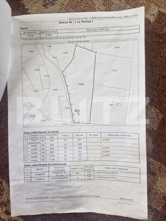 Teren de vânzare Sud-Vest - 187816TV | BLITZ Târgoviște | Poza4