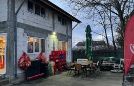 Spațiu comercial + teren, 163 mp utili, 983 mp, Mătăsaru/Poroinica