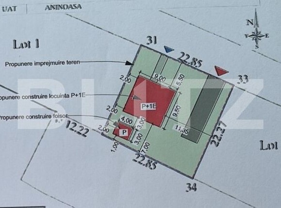 Teren de vânzare Exterior Nord - 188267TV | BLITZ Târgoviște | Poza1