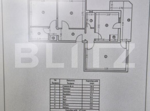 Apartament de vânzare 3 camere Nord - 188863AV | BLITZ Târgoviște | Poza1