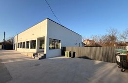 Spațiu 245 mp cu 10 parcări, curte logistică și rampă marfă – DN Raciu