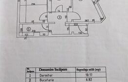 Apartament 2 camere| 48 mp| Centru Târgoviște| Lângă Primărie|