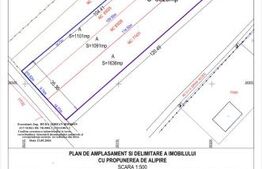 Teren intravilan, 3.828 mp, deschidere la DN7 București–Târgoviște, sat Bâldana