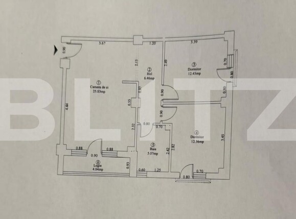 Apartament de vânzare 3 camere Micro 3 - 202460AV | BLITZ Târgoviște | Poza12