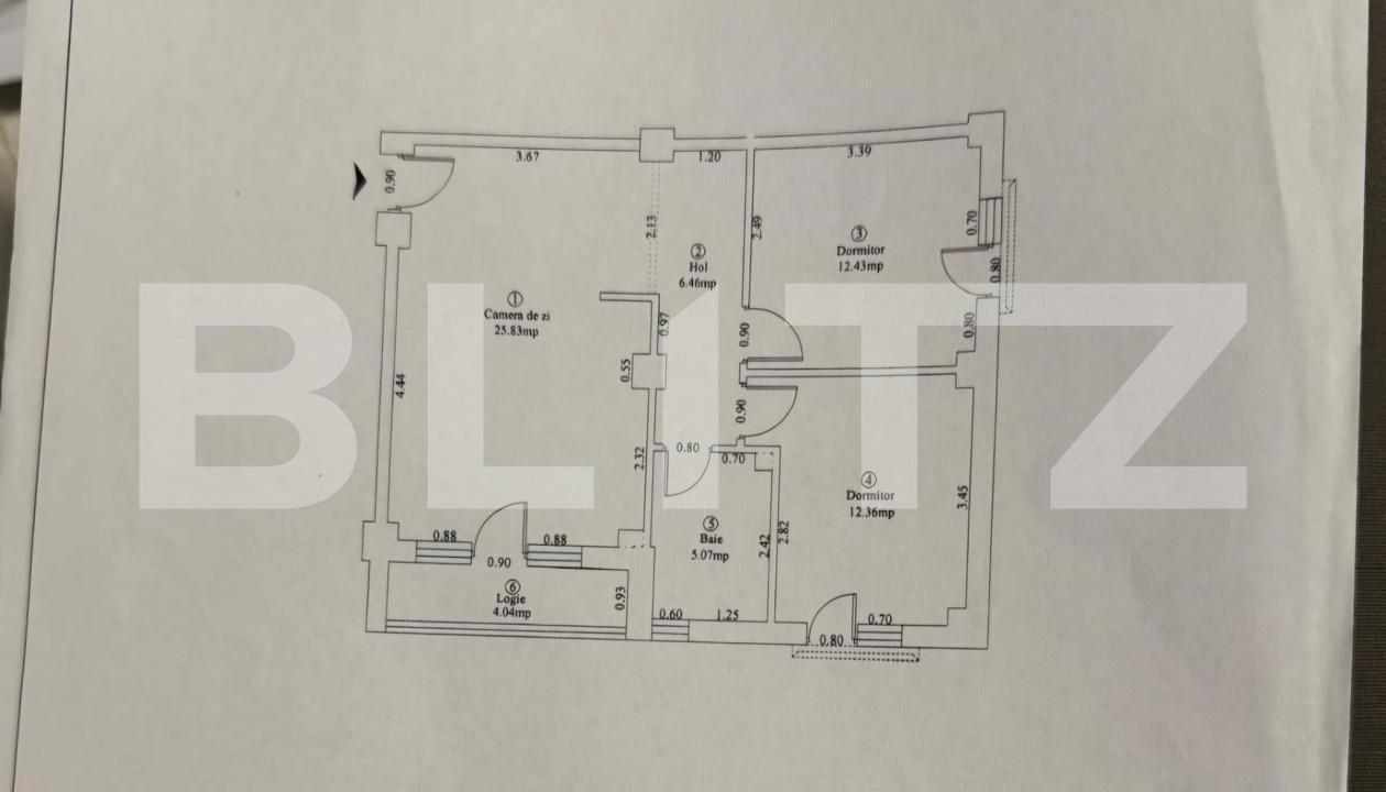Apartament de vânzare 3 camere Micro 3 - 202460AV | BLITZ Târgoviște | Poza12
