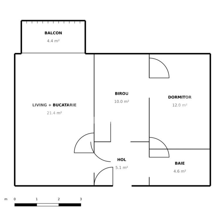 Apartament de vânzare 2 camere Nord - 203240AV | BLITZ Târgoviște | Poza11