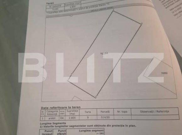Teren de vânzare Gura Foii - 203819TV | BLITZ Târgoviște | Poza5