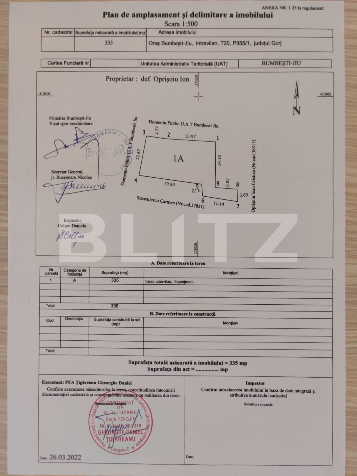 Casa de vânzare 4 camere Exterior Nord - 135328CV | BLITZ Târgu Jiu | Poza1