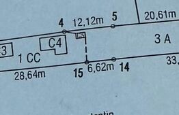 Teren intravilan 3400 mp, zona Sanatesti