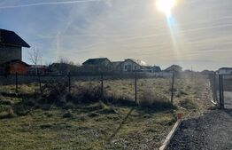 Teren intravilan imprejmuit cu o suprafata de 1212 mp, zona rezidentiala
